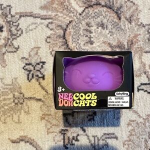 Schylling Nee Doh Cool Cats Purple Toy